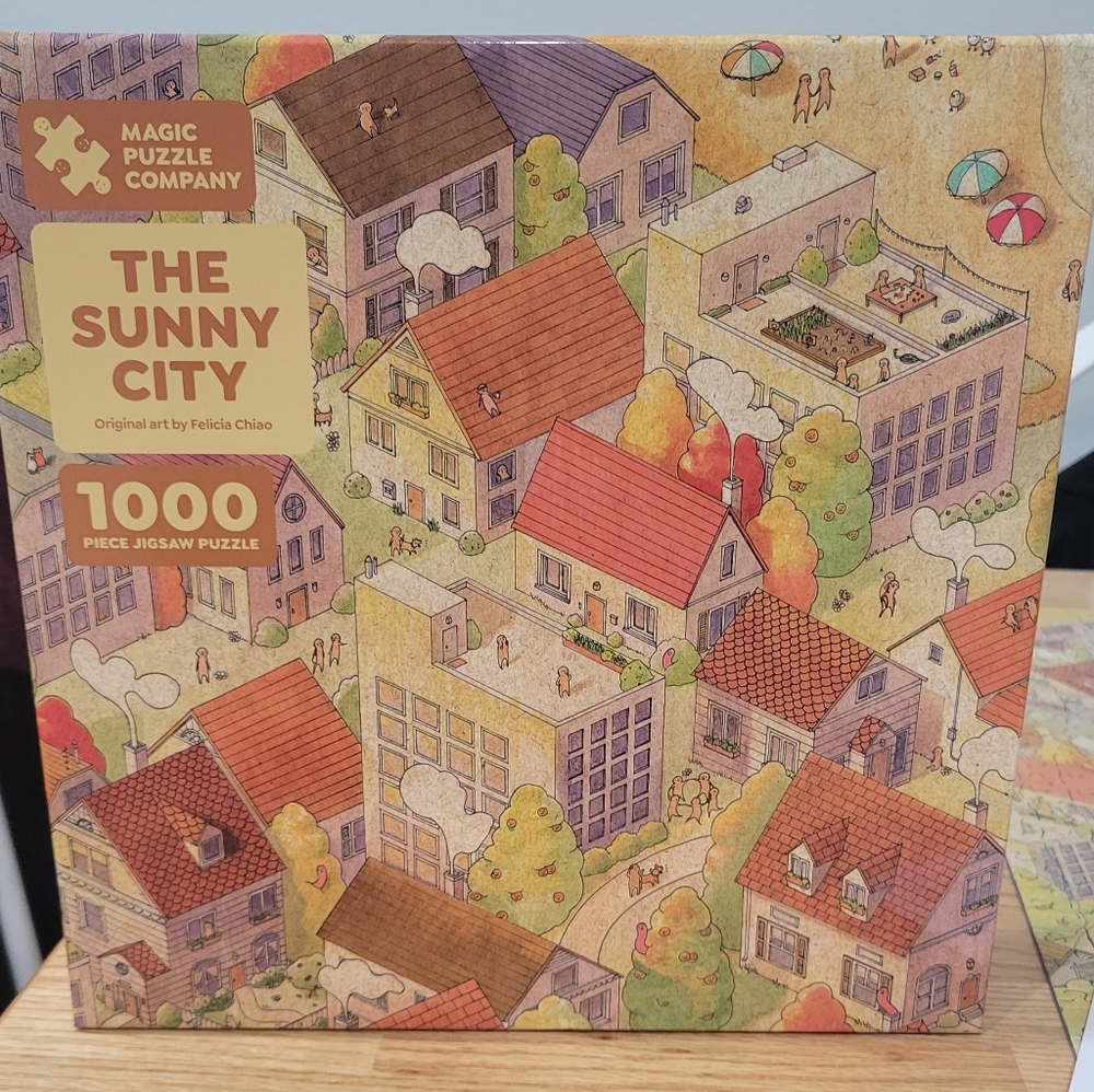 Magic Puzzle Company The Sunny City Jigsaw Puzzle